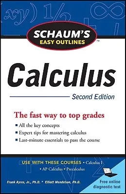 Schaum's Easy Outline of Calculus, második kiadás - Schaum's Easy Outline of Calculus, Second Edition