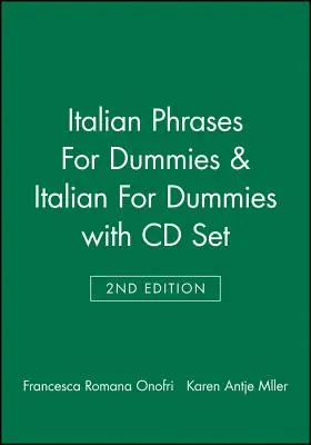 Olasz kifejezések Dummies-nek és Olasz nyelv Dummies-nek, 2. kiadás CD-készlettel - Italian Phrases for Dummies & Italian for Dummies, 2nd Edition with CD Set