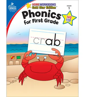 Phonics for First Grade, 1. osztály: Gold Star Edition - Phonics for First Grade, Grade 1: Gold Star Edition