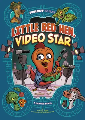 Kis piros tyúk, videósztár: A Graphic Novel - Little Red Hen, Video Star: A Graphic Novel