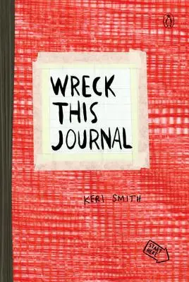 Wreck This Journal (piros) - Wreck This Journal (Red)