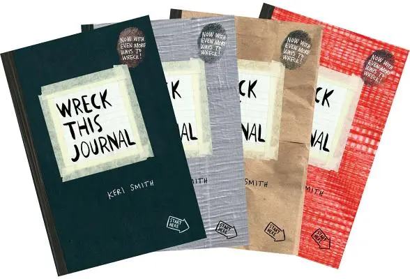 Wreck This Journal csomagkészlet - Wreck This Journal Bundle Set