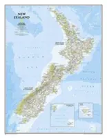 National Geographic: (23,5 X 30,25 hüvelyk) - National Geographic: New Zealand Classic Wall Map (23.5 X 30.25 Inches)