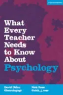 Amit minden tanárnak tudnia kell a pszichológiáról - What Every Teacher Needs to Know About Psychology