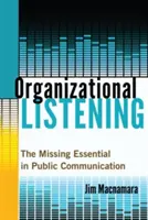 Szervezeti hallgatás; A hiányzó alapvető fontosságú elem a nyilvános kommunikációban - Organizational Listening; The Missing Essential in Public Communication