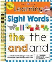 Töröld tisztára: Learning Sight Words: Tartalmaz egy letörölhető tollat és tanulókártyákat! - Wipe Clean: Learning Sight Words: Includes a Wipe-Clean Pen and Flash Cards!