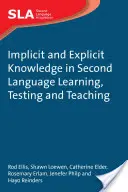 Implicit és explicit tudás a második nyelv tanulásában, tesztelésében és tanításában - Implicit and Explicit Knowledge in Second Language Learning, Testing and Teaching