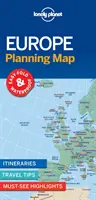 Lonely Planet Európa tervezési térkép 1 - Lonely Planet Europe Planning Map 1