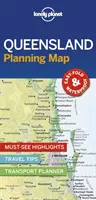 Lonely Planet Queensland tervezési térkép 1 - Lonely Planet Queensland Planning Map 1