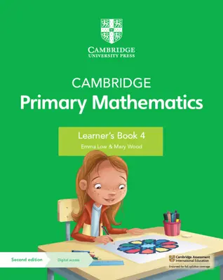 Cambridge Primary Mathematics Learner's Book 4 digitális hozzáféréssel (1 év) - Cambridge Primary Mathematics Learner's Book 4 with Digital Access (1 Year)