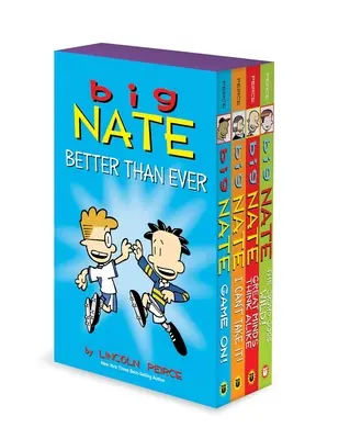 Big Nate Better Than Ever: Big Nate Box Set Volume 6-9 (Velký Nate lepší než kdy dřív) - Big Nate Better Than Ever: Big Nate Box Set Volume 6-9