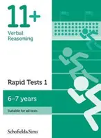 11+ Verbális érvelés gyorstesztek 1. könyv: 2. évfolyam, 6-7 éves korig - 11+ Verbal Reasoning Rapid Tests Book 1: Year 2, Ages 6-7