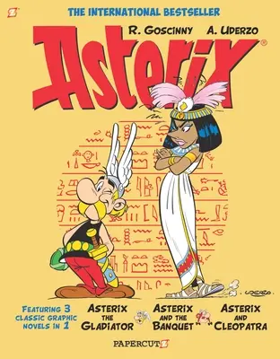 Asterix Omnibusz #2: Asterix, a gladiátor, Asterix és a bankett, valamint Asterix és Kleopátra gyűjteménye. - Asterix Omnibus #2: Collects Asterix the Gladiator, Asterix and the Banquet, and Asterix and Cleopatra