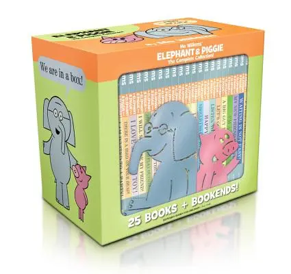 Elefánt és Malacka: A teljes gyűjtemény (egy Elefánt és Malacka könyv) [Könyvtámasszal] - Elephant & Piggie: The Complete Collection (an Elephant & Piggie Book) [With Bookends]