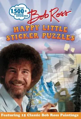 Bob Ross Happy Little matricás puzzle - Bob Ross Happy Little Sticker Puzzles