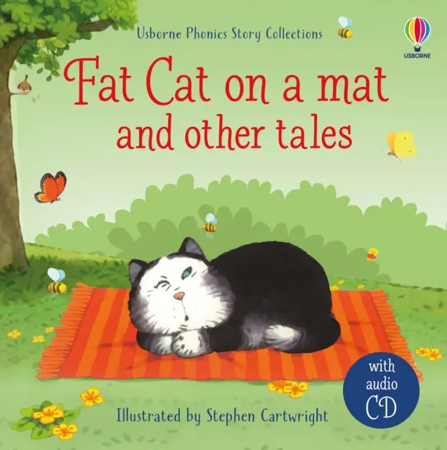 Kövér macska a szőnyegen és más mesék CD-vel - Fat cat on a mat and other tales with CD