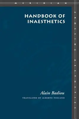 Az inaesztétika kézikönyve - Handbook of Inaesthetics