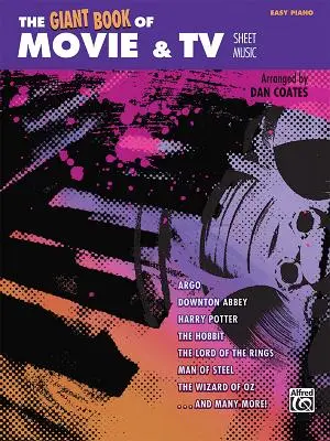 Obří kniha filmových a televizních not: Easy Piano - The Giant Book of Movie & TV Sheet Music: Easy Piano