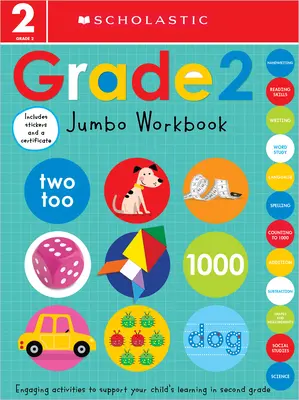 Második osztályosok Jumbo munkafüzete: Scholastic Early Learners (Jumbo Workbook) - Second Grade Jumbo Workbook: Scholastic Early Learners (Jumbo Workbook)