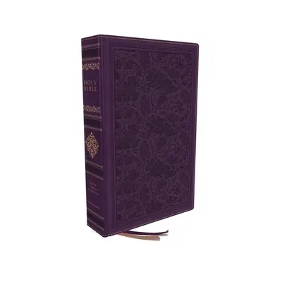 Kjv, Sovereign Collection Bible, Personal Size, Leathersoft, Purple, Red Letter Edition, Comfort Print: Szent Biblia, King James Version - Kjv, Sovereign Collection Bible, Personal Size, Leathersoft, Purple, Red Letter Edition, Comfort Print: Holy Bible, King James Version