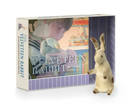 The Velveteen Rabbit Plüss ajándékcsomag: The Classic Edition Board Book + Plüss plüssállat játék nyúl ajándékcsomag - The Velveteen Rabbit Plush Gift Set: The Classic Edition Board Book + Plush Stuffed Animal Toy Rabbit Gift Set