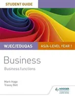 WJEC/Eduqas AS/A-level Year 1 Business Student Guide 2: Business Functions (WJEC/Eduqas AS/A-level Year 1 Business Student Guide 2: Üzleti funkciók) - WJEC/Eduqas AS/A-level Year 1 Business Student Guide 2: Business Functions