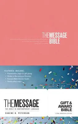 Az üzenet ajándék és díj Biblia - The Message Gift and Award Bible