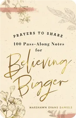 Közös imák: Believing Bigger - Prayers to Share: Believing Bigger