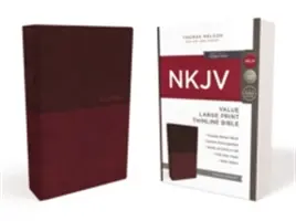 NKJV, Value Thinline Bible, Large Print, Imitation Leather, Burgundy, Red Letter Edition: NKJV, Value Thinline Bible, Large Print, Imitate Leather, Burgundy, Red Letter Edition - NKJV, Value Thinline Bible, Large Print, Imitation Leather, Burgundy, Red Letter Edition