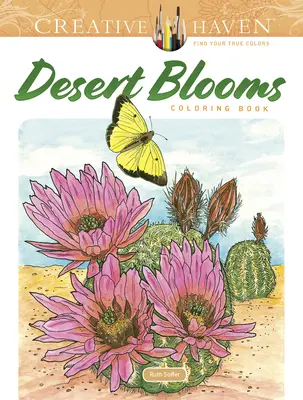 Creative Haven Desert Blooms színezőkönyv - Creative Haven Desert Blooms Coloring Book