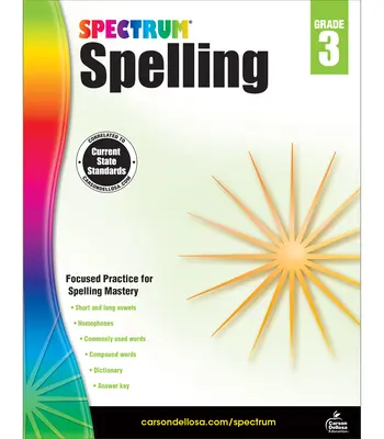 Spectrum Helyesírás, 3. osztály - Spectrum Spelling, Grade 3