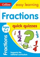 Törtek gyors kvízek: 5-7 éves korosztály - Fractions Quick Quizzes: Ages 5-7