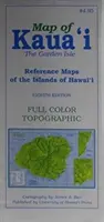 Kaua'i térképe: A Kert-sziget - Map of Kaua'i: The Garden Isle