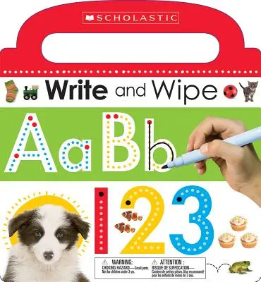 Write and Wipe ABC 123: Scholastic Early Learners (Írj és törölj) - Write and Wipe ABC 123: Scholastic Early Learners (Write and Wipe)