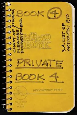 Lee Lozano: Magánkönyv 4. - Lee Lozano: Private Book 4