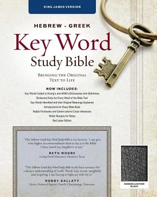 Héber-görög kulcsszavas tanulmányi Biblia-KJV - Hebrew-Greek Key Word Study Bible-KJV