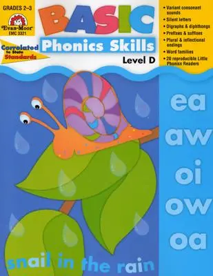 Alapvető fonikai készségek, D szint: EMC 3321 - Basic Phonics Skills, Level D: EMC 3321