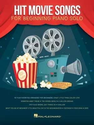 Hit Movie Songs: Kezdő zongoraszóló daloskönyv - Hit Movie Songs: Beginning Piano Solo Songbook