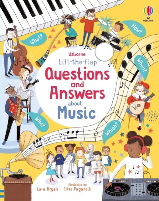 Lift-the-flap kérdések és válaszok a zenéről - Lift-the-flap Questions and Answers About Music