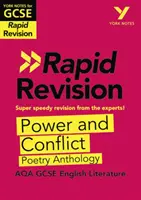 York jegyzetek az AQA GCSE (9-1) gyorsrevíziójához: Power and Conflict - Felzárkózás, revízió és felkészülés a 2021-es értékelésekre és a 2022-es vizsgákra - York Notes for AQA GCSE (9-1) Rapid Revision: Power and Conflict - Catch up, revise and be ready for 2021 assessments and 2022 exams