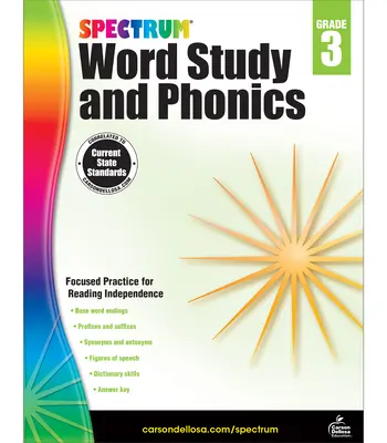 Spectrum Word Study and Phonics, 3. osztály - Spectrum Word Study and Phonics, Grade 3