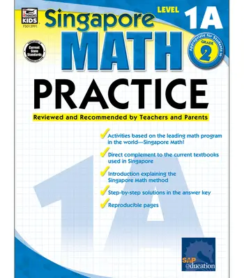 Matematikai gyakorlatok, 2. osztály: Tanárok és szülők által áttekintett és ajánlott - Math Practice, Grade 2: Reviewed and Recommended by Teachers and Parents