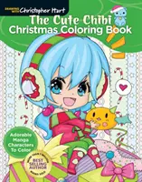 A cuki chibi karácsonyi színezőkönyv: Imádnivaló mangakarakterek színesítése - The Cute Chibi Christmas Coloring Book: Adorable Manga Characters to Color