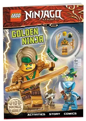 Lego Ninjago: Lego(rm): Lego(rm) Ninjago: Lego(rm) Arany Ninja [Minifigurával] - Lego Ninjago: Golden Ninja [With Minifigure]