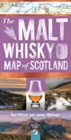 Skócia malátawhisky térképe - Malt Whisky Map of Scotland