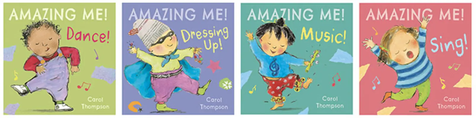 Amazing Me! Board Book Set of 4