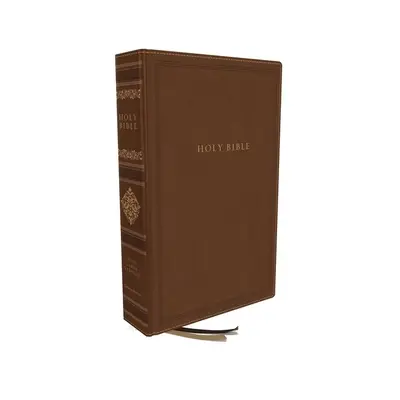 Kjv, Sovereign Collection Bible, Personal Size, Leathersoft, Brown, Thumb Indexed, Red Letter Edition, Comfort Print: Szent Biblia, King James Version - Kjv, Sovereign Collection Bible, Personal Size, Leathersoft, Brown, Thumb Indexed, Red Letter Edition, Comfort Print: Holy Bible, King James Version