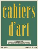 Cahiers d'Art N1, 2015: Calder Franciaországban - Cahiers d'Art N1, 2015: Calder in France