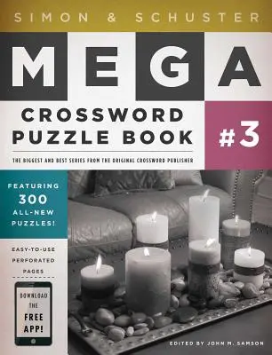 Simon & Schuster Mega keresztrejtvénykönyv #3, 3 - Simon & Schuster Mega Crossword Puzzle Book #3, 3