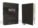 Niv, Thinline Bible, Large Print, Premium Leather, Goatskin bőr, Black, Premier Collection, Comfort Print - Niv, Thinline Bible, Large Print, Premium Leather, Goatskin, Black, Premier Collection, Comfort Print